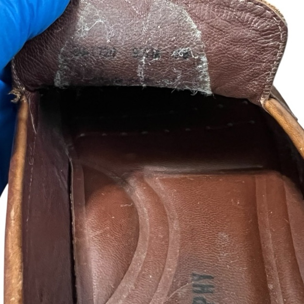 Johnston’s & Murphy Men's Brown Leather Loafers 9.5M - Picture 9 of 9